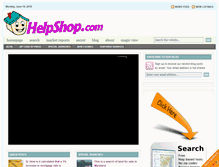 Tablet Screenshot of helpshop.com